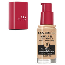 Covergirl Outlast Extreme Wear Foundation 825 Buff Beige 30ml