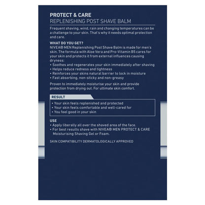 NIVEA MEN Protect & Care Replenishing Post Shave Balm 100ml