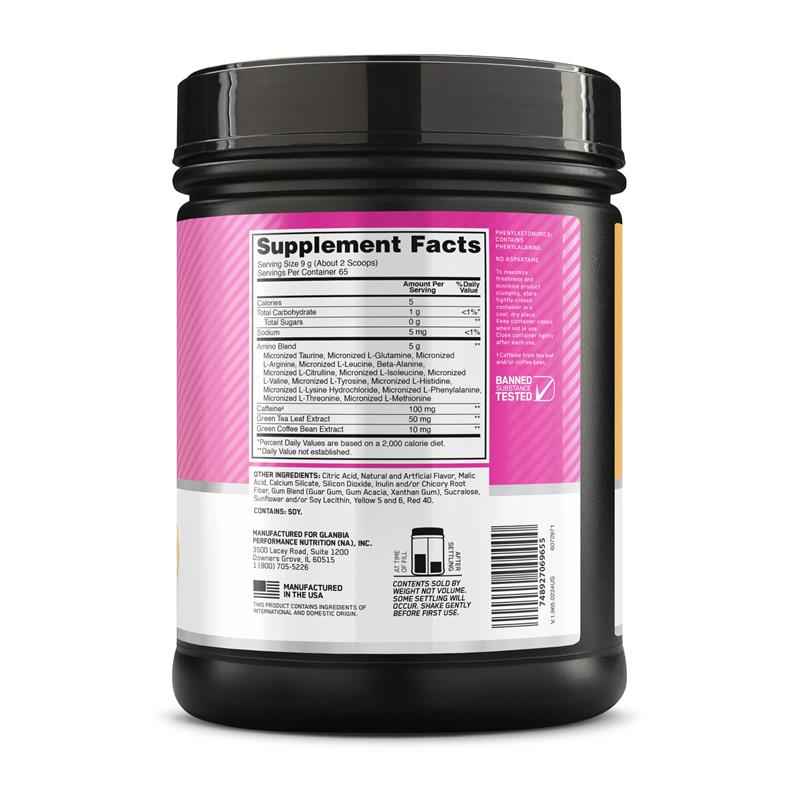 Optimum Nutrition Amino Energy Tropical Sunrise 65 Serves 585g