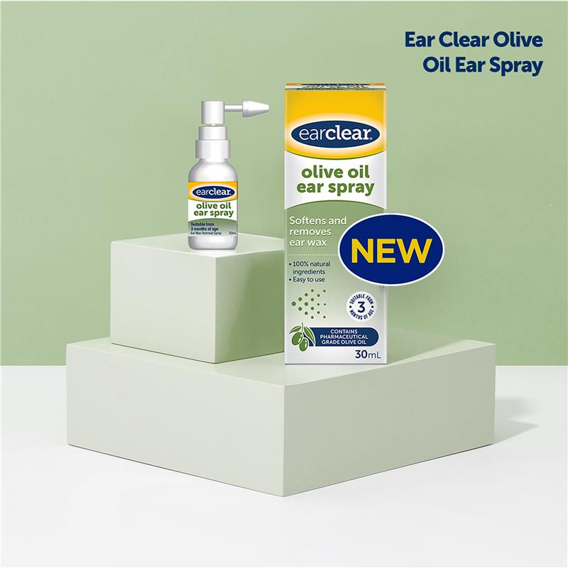 Ear Clear Olive Oil Ear Spray 30ml