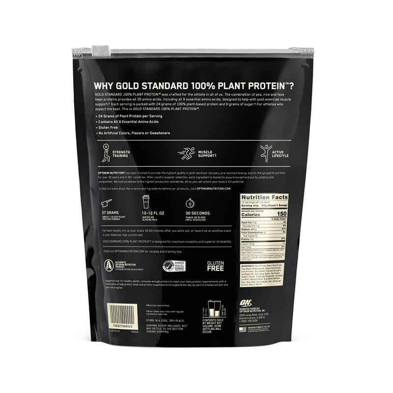 Optimum Nutrition Gold Standard 100% Plant Protein Vanilla 444g