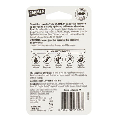Carmex Lip Balm Jar 7.5g