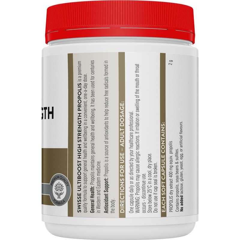 Swisse Propolis 2000mg 300 Capsules - GimmeNow
