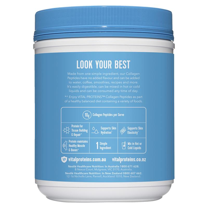 Vital Proteins Collagen Peptides Powder Unflavoured 567g Exclusive Size