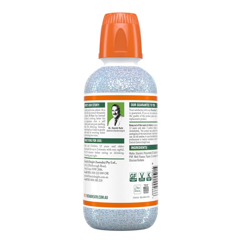 Therabreath Whitening Oral Rinse 473ml
