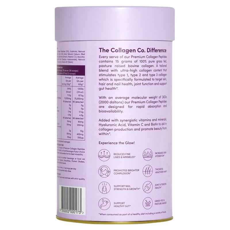 The Collagen Co Premium Collagen Peptides Mixed Berry 560g