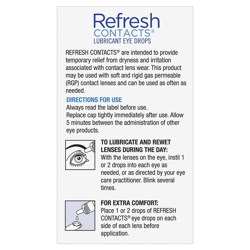 Refresh Contact Eye Drops 15ml