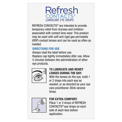 Refresh Contact Eye Drops 15ml