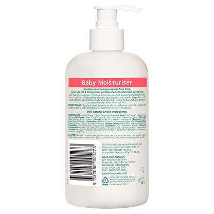 Gaia Natural Baby Moisturiser 500ml
