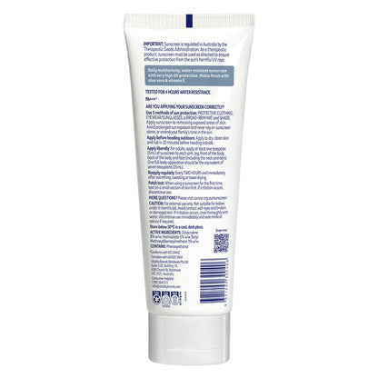 Cancer Council SPF 50+ Face & Body Moisturiser Water Resistant 150ml