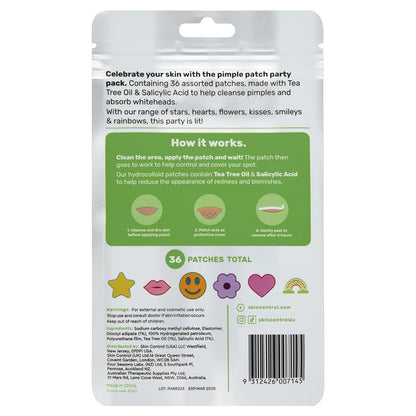 Skin Control Pimple Patch Party Pack 36 Patches