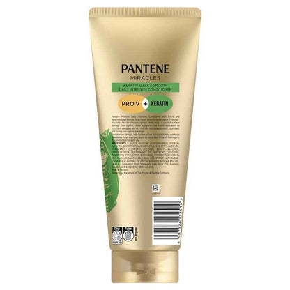 Pantene Smooth And Sleek Tube Conditioner 350ml