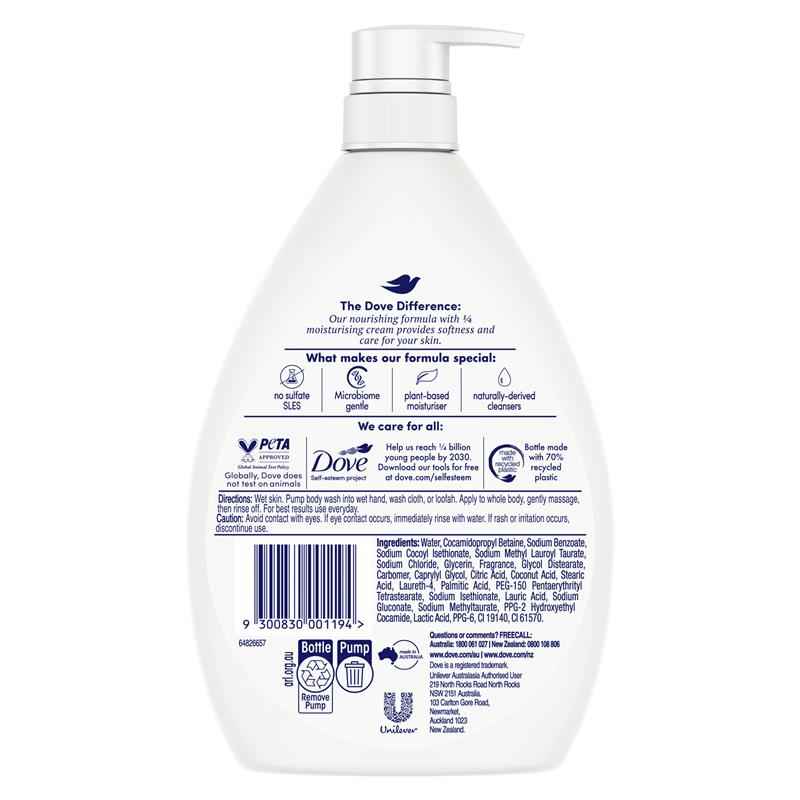 Dove Essential Care Fresh Care Body Wash 1 Litre