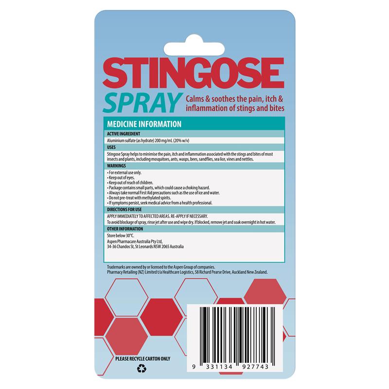 Stingose Spray Pack 25mL