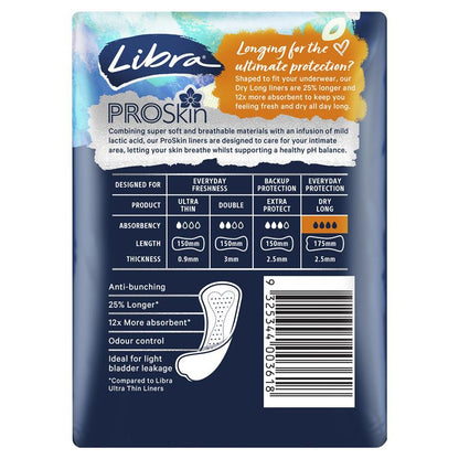 Libra Liner Dry Long 30 Pack