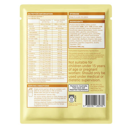 Bondi Protein Co Daily Protein Chocolate Fudge Sachet 40g