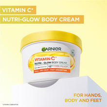 Garnier Body Vitamin C Nutri-Glow Body Cream 380ml