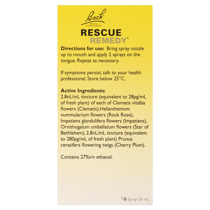 Rescue Remedy 20ml Spray - GimmeNow