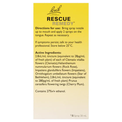 Rescue Remedy 20ml Spray - GimmeNow