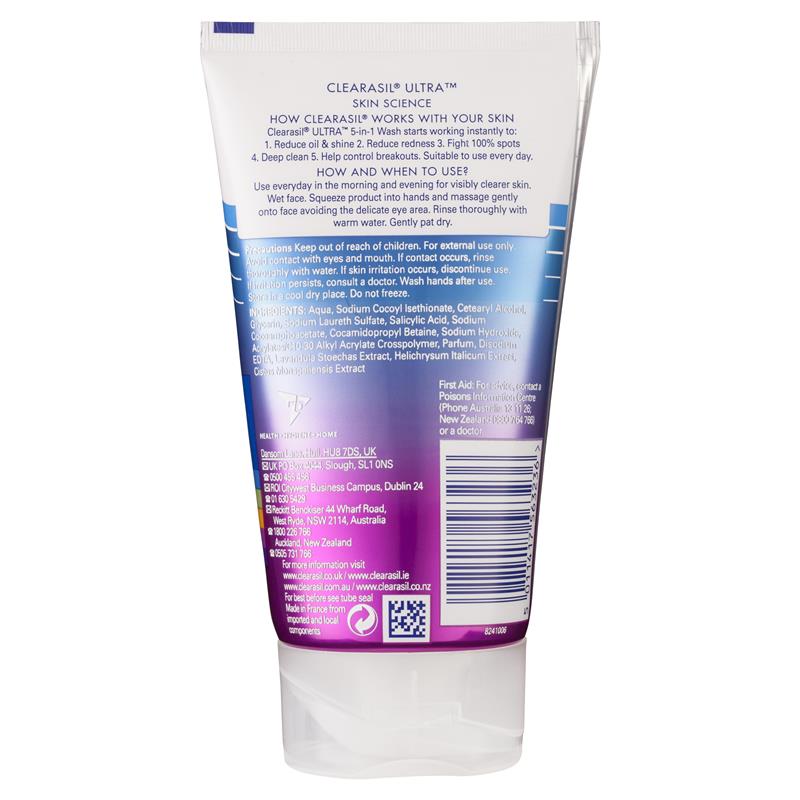 Clearasil Pimple Fighter 5 in 1 Face Wash 150 ml