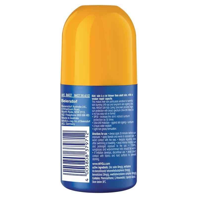 NIVEA Sun Kids Protect & Play SPF50 Sunscreen Roll On 65ml