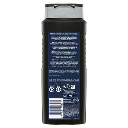 NIVEA for Men Deep Shower Gel 500ml