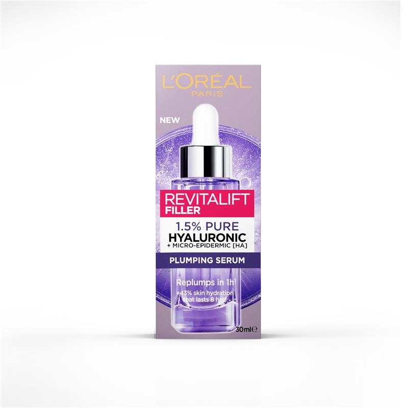 L'Oreal Paris Revitalift Filler Hyaluronic Acid Anti Wrinkle Serum 30ml - GimmeNow