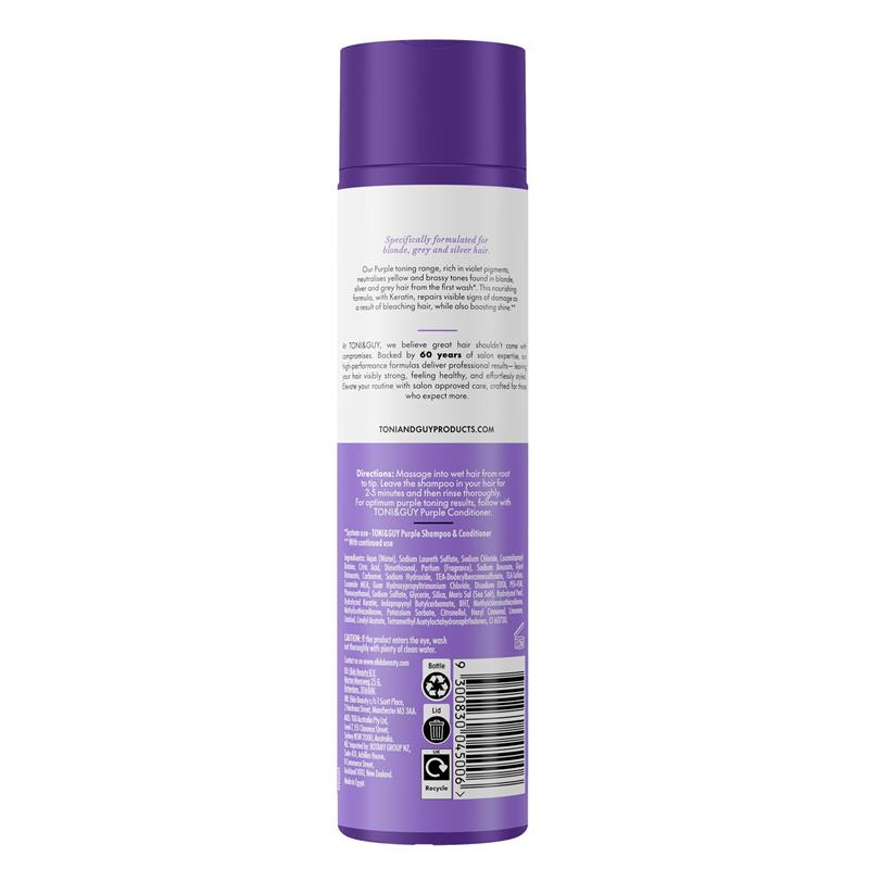 Toni & Guy Purple Shampoo 250ml