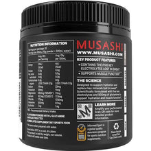 Musashi Electrolytes Watermelon 300g
