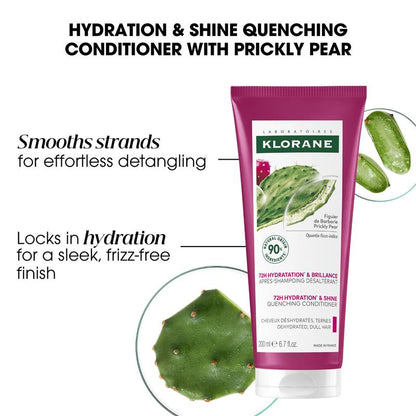 Klorane Hydration & Shine Conditioner with Prickly Pear 200ml
