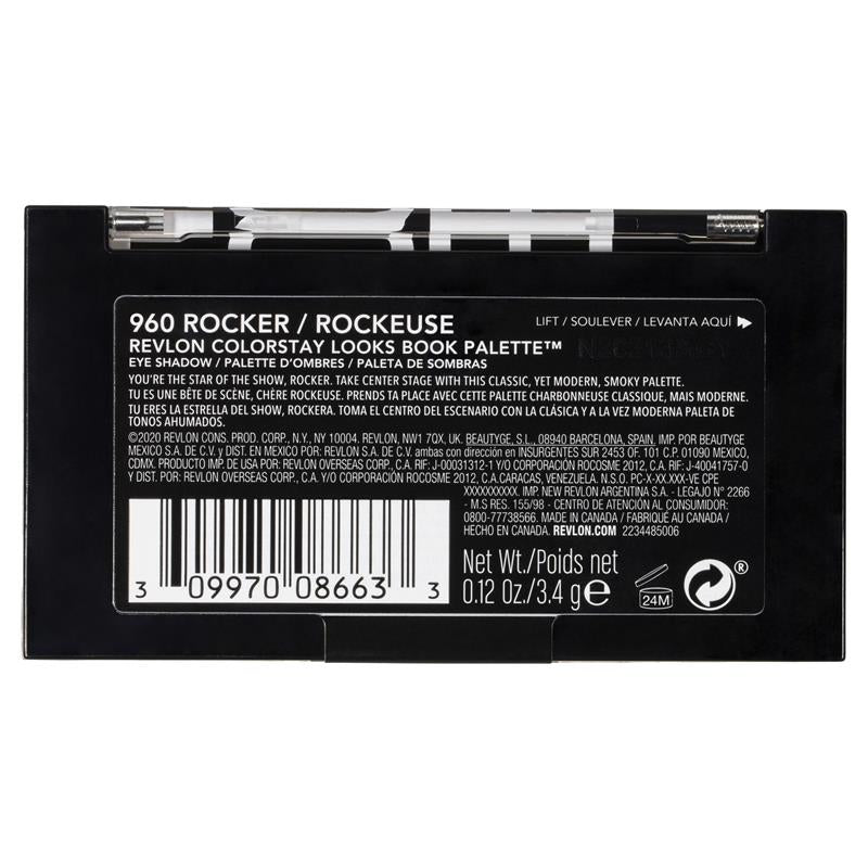 Revlon Colorstay Eyeshadow Looks Book Rocker