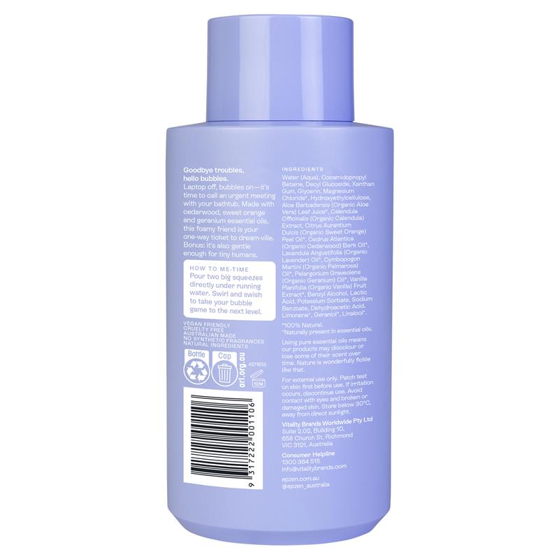Epzen Dream Bubble Natural Aromatic Bathing Bubbles 500ml - GimmeNow