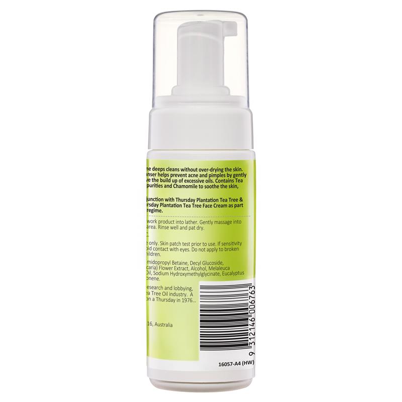 Thursday Plantation Tea Tree Acne Face Wash 150ml