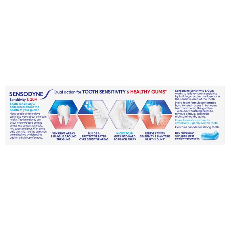 Sensodyne Toothpaste Sensitivity & Gum Whitening 100g