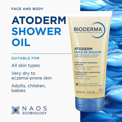 Bioderma Atoderm Shower Oil 100ml