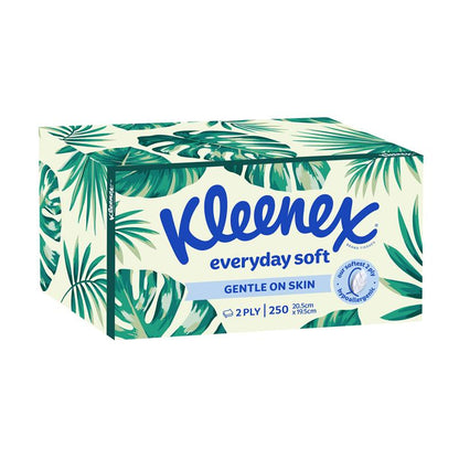 Kleenex Facial Tissues 250 Jumbo White