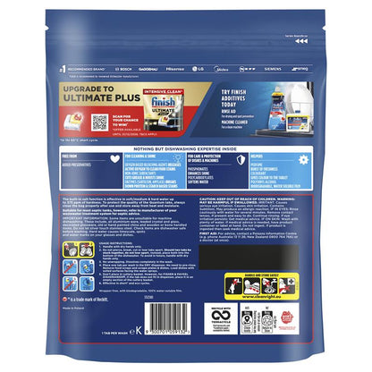 Finish Quantum Dishwashing Tablets Lemon 50 Pack