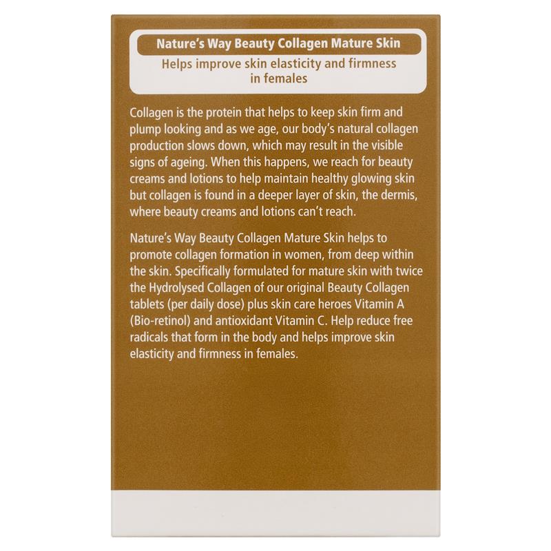 Nature's Way Beauty Collagen Mature Skin 60 Tablets - GimmeNow