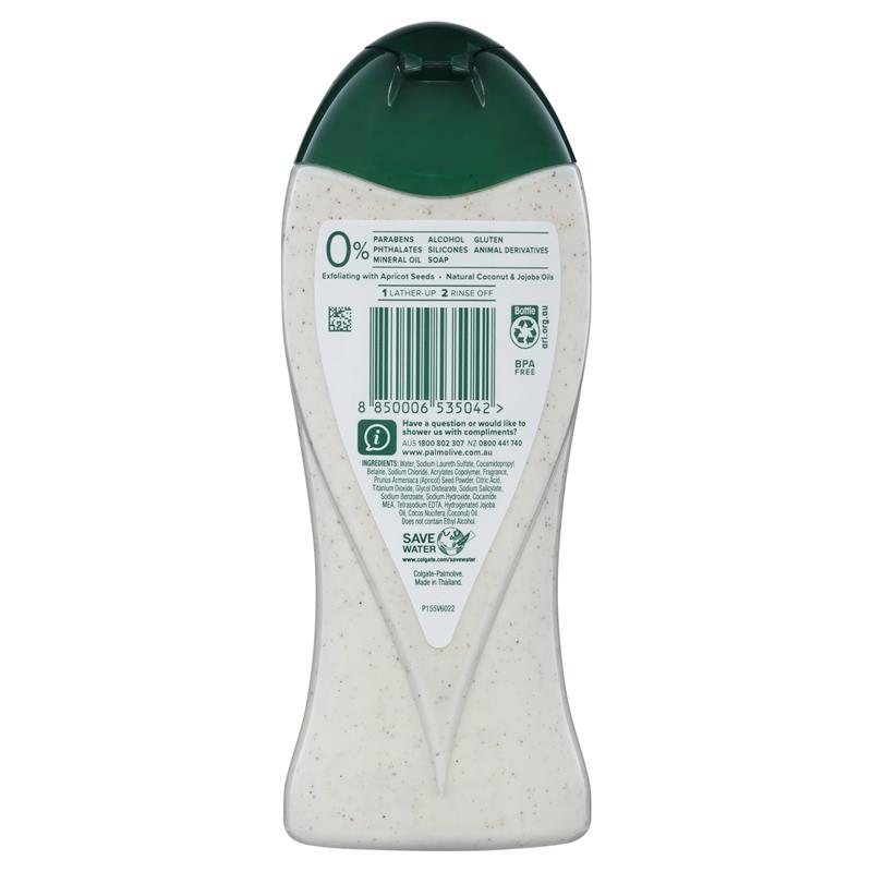 Palmolive Body Butter Exfoliating Body Wash Coconut & Jojoba 400ml