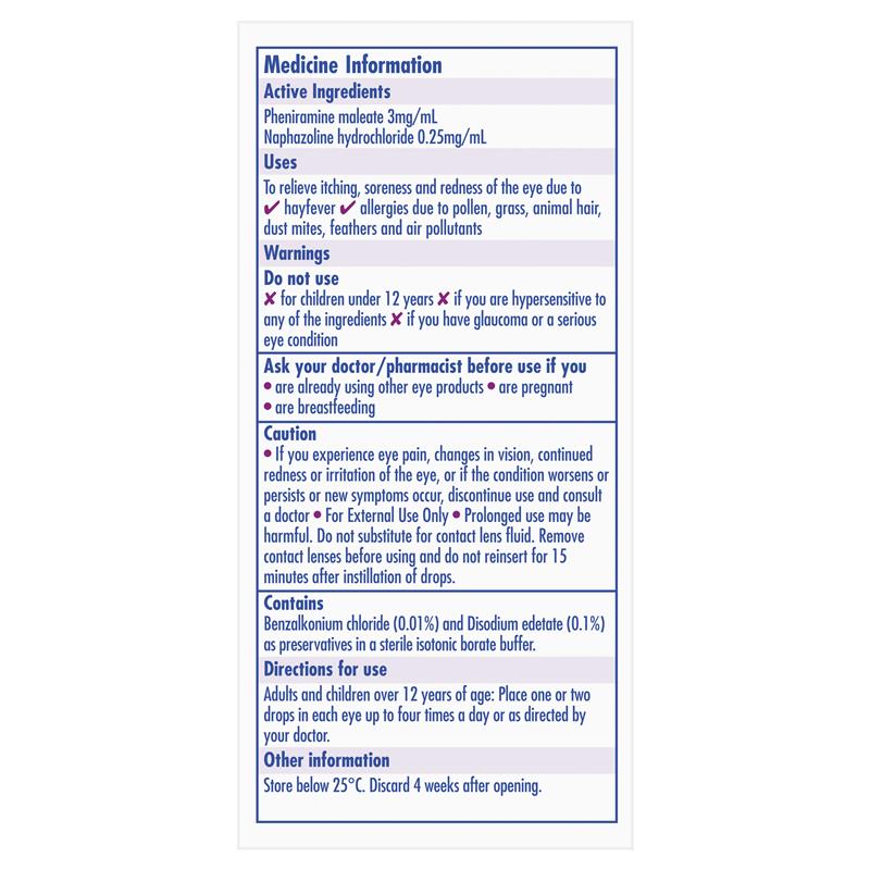 Visine Allergy Eye Drops 15mL - GimmeNow