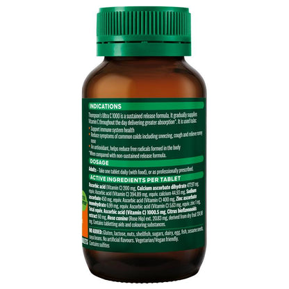 Thompson's Ultra C 1000mg 60 Tablets
