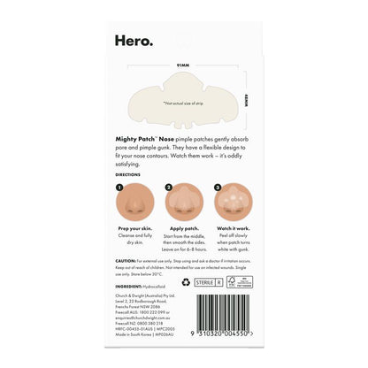 Hero Mighty Patch Nose Pimple Patches 8pk