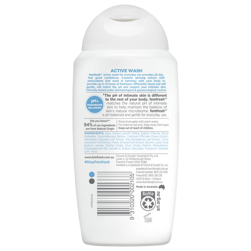Femfresh Deodorising Wash 250ml