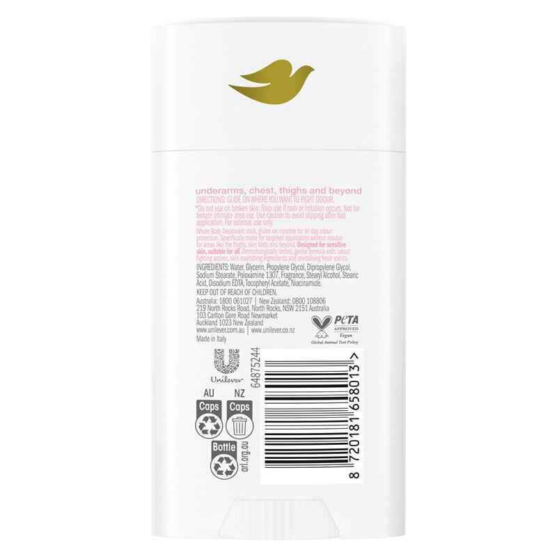 Dove Women Whole Body Deodorant Stick Raspberry & Rose 81g