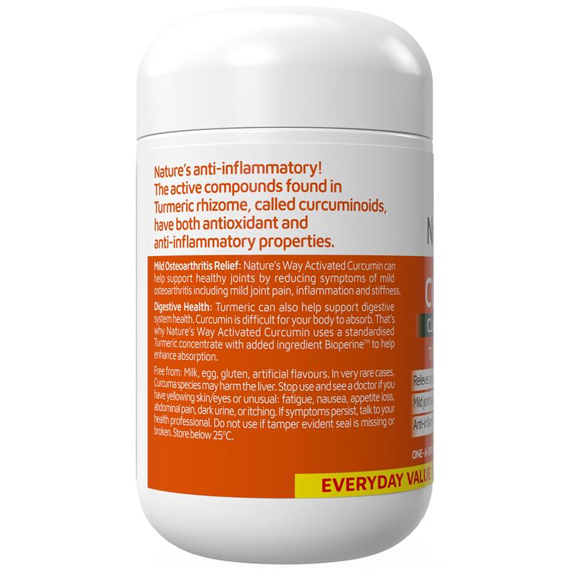 Nature's Way Curcumin 120 Tablets
