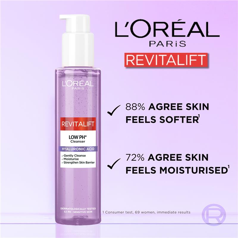 L'Oreal Paris Revitalift Filler HA Cleanser 150ml