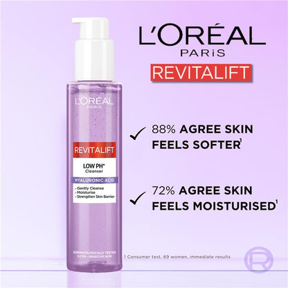 L'Oreal Paris Revitalift Filler HA Cleanser 150ml