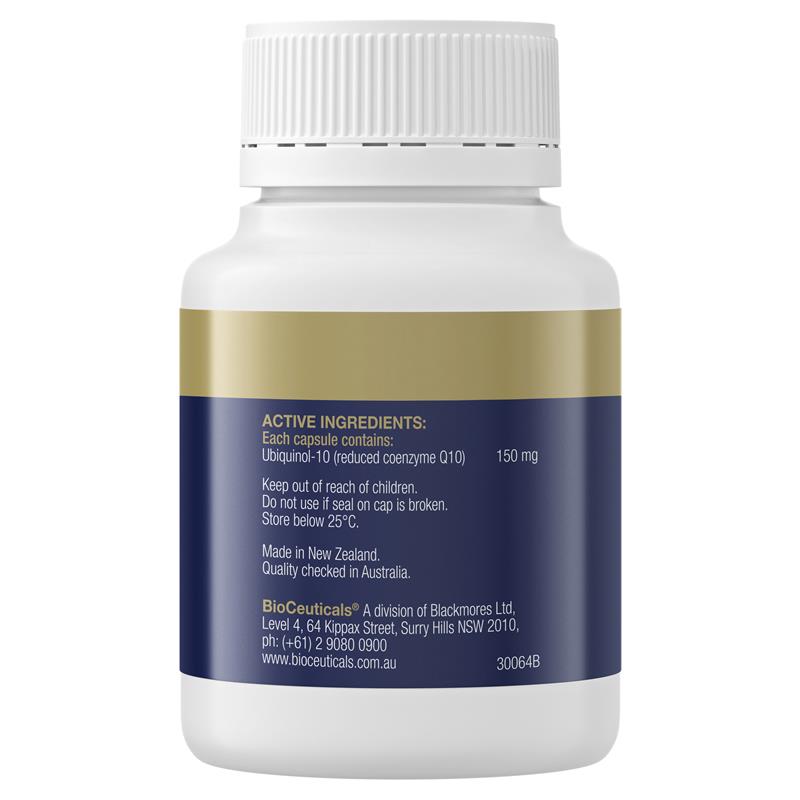 BioCeuticals Ubiquinol BioActive 150mg 60 Capsules