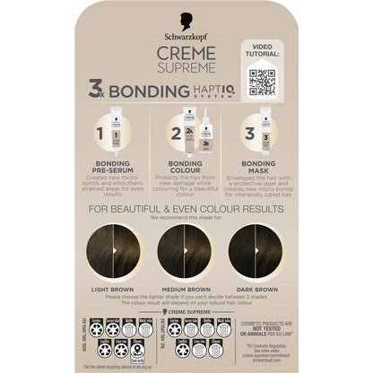 Schwarzkopf Creme Supreme Permanent Natural Brown Hair 5-0