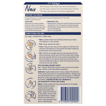 Nair Precision Easiwax Wax Strips for Body & Legs 20 pack